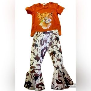 Bellbottom Cow Outfit